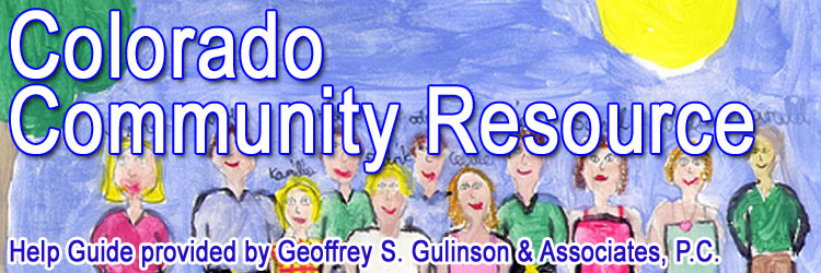 Colorado Community Resource Help Guide
